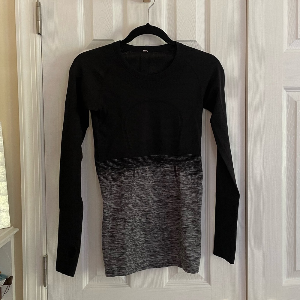 Lululemon ombré swiftly tech long sleeve